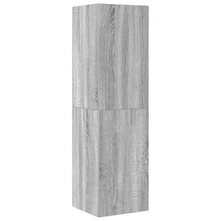 Ensemble de meubles TV 4 pcs Sonoma gris Bois d'ingénierie