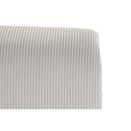 Leunstoel DKD Home Decor Zwart Polyester Wit Ijzer (64 x 74 x 79 cm)