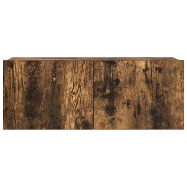 Ensemble de meubles TV 3 pcs Chêne fumé Bois d'ingénierie