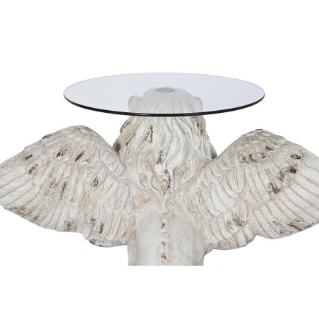 Mesa auxiliar DKD Home Decor Gris Cristal Magnesio 96 x 52 x 62 cm