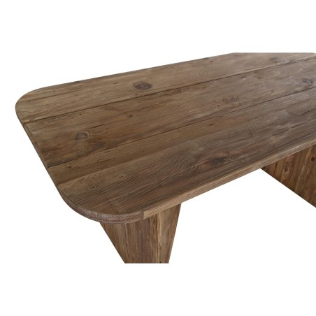 Dining Table DKD Home Decor Natural Recycled Wood Pinewood (180 x 90 x