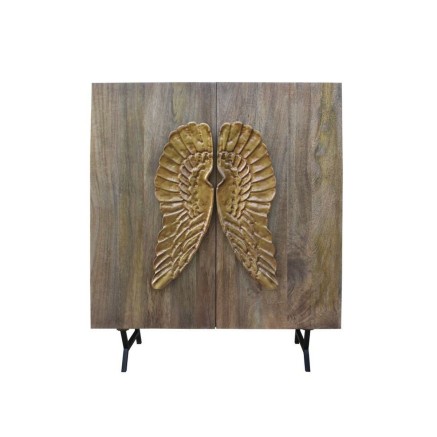 Buffet DKD Home Decor Marron Doré Bois de manguier 100 x 45 x 120 cm