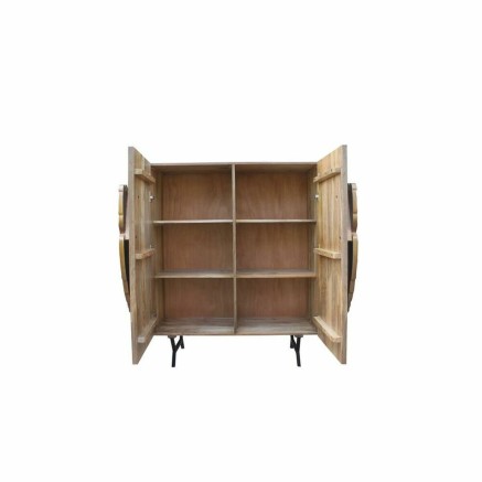 Aparador DKD Home Decor Marrón Dorado Madera de mango 100 x 45 x 120 2