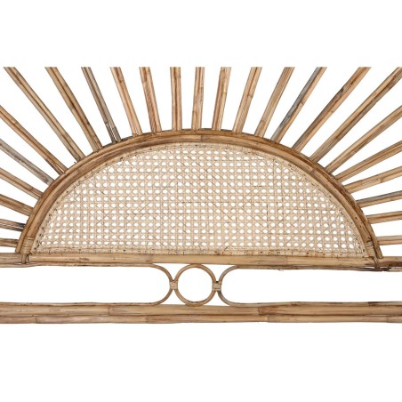 Tête de lit DKD Home Decor Naturel Tournesol Bois Rotin 178 x 4 x 90