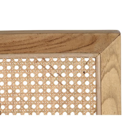 Esszimmerstuhl DKD Home Decor natürlich Teakholz Rattan (58 x 56 x 82