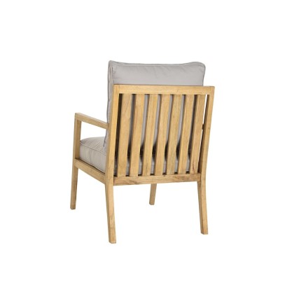 Butaca DKD Home Decor Natural Poliéster 60 x 80 x 90 cm 2