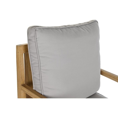 Armstoel DKD Home Decor Natuurlijk Polyester 60 x 80 x 90 cm