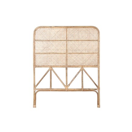 Testiera del Letto DKD Home Decor Naturale Marrone Multicolore Metallo