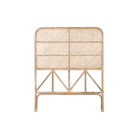 Testiera del Letto DKD Home Decor Naturale Marrone Multicolore Metallo