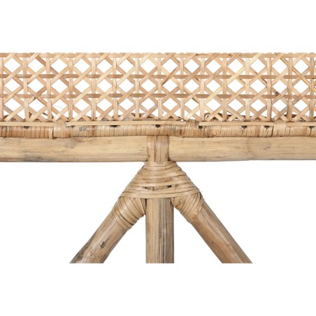 Testiera del Letto DKD Home Decor Naturale Marrone Multicolore Metallo