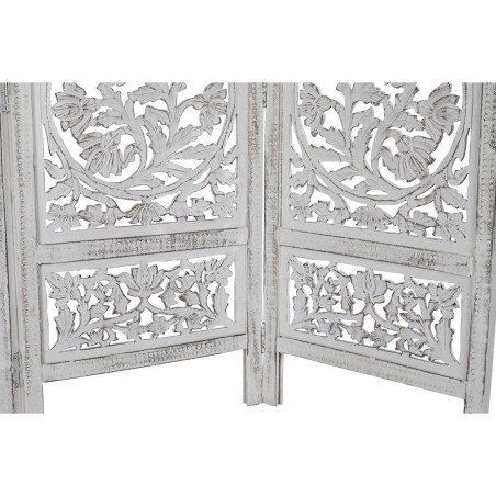 Folding screen DKD Home Decor White Mango wood MDF Wood 150 x 2 x 180