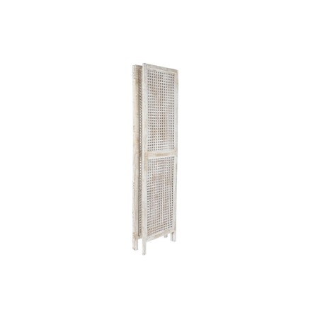 Biombo DKD Home Decor Blanco Madera de mango Madera MDF 150 x 2 x 180