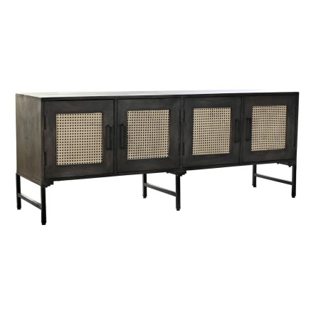 Buffet DKD Home Decor  Marron Rotin Bois de manguier 155 x 40 x 61,5 c