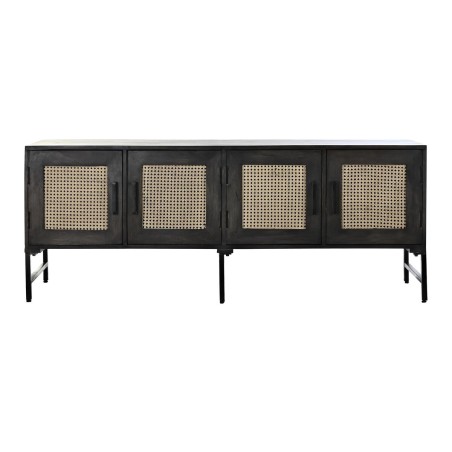 Sideboard DKD Home Decor  Brown Rattan Mango wood 155 x 40 x 61,5 cm