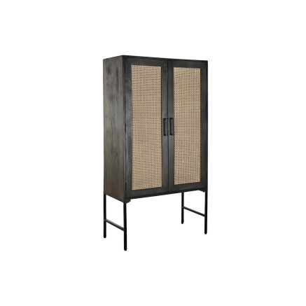 Dressoir DKD Home Decor Bruin Zwart Mangohout 85 x 40 x 162,5 cm