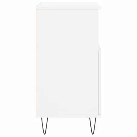 Buffets 3 pcs Blanc Bois d'ingénierie