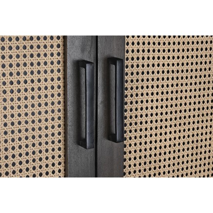 Aparador DKD Home Decor Marrón Negro Madera de mango 85 x 40 x 162,5 2