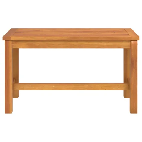 Banc de jardin 80x35x45 cm bois massif d'acacia