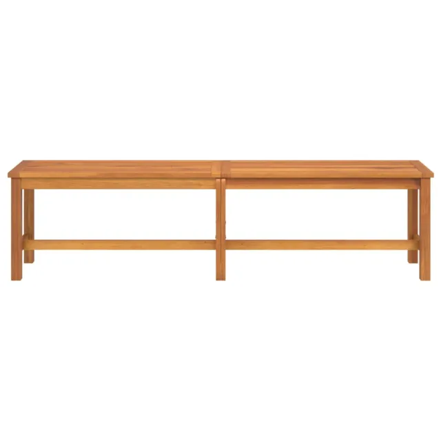 Banc de jardin 180x35x45 cm bois massif d'acacia