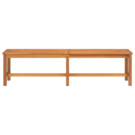 Banc de jardin 180x35x45 cm bois massif d'acacia