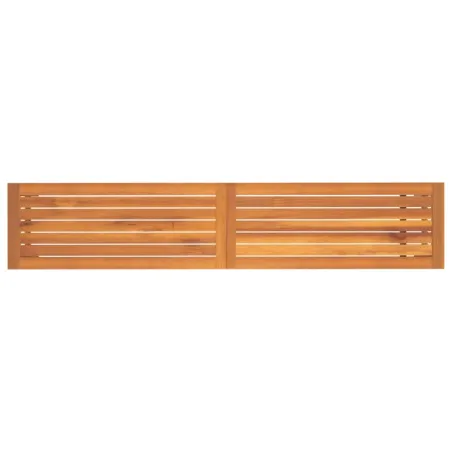 Banc de jardin 180x35x45 cm bois massif d'acacia