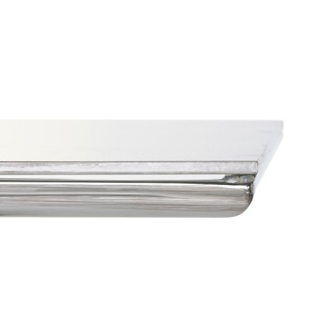 Tavolo da Pranzo DKD Home Decor Argentato Cristallo Acciaio (180 x 90