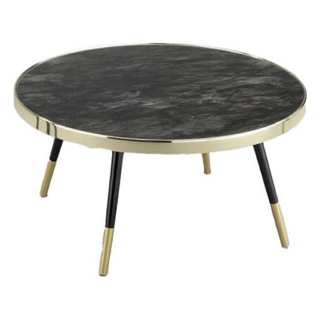 Tavolino da Caffè DKD Home Decor Cristallo Acciaio 82,5 x 82,5 x 40 c