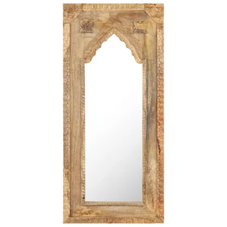 Miroir 50x3x110 cm Bois de manguier massif
