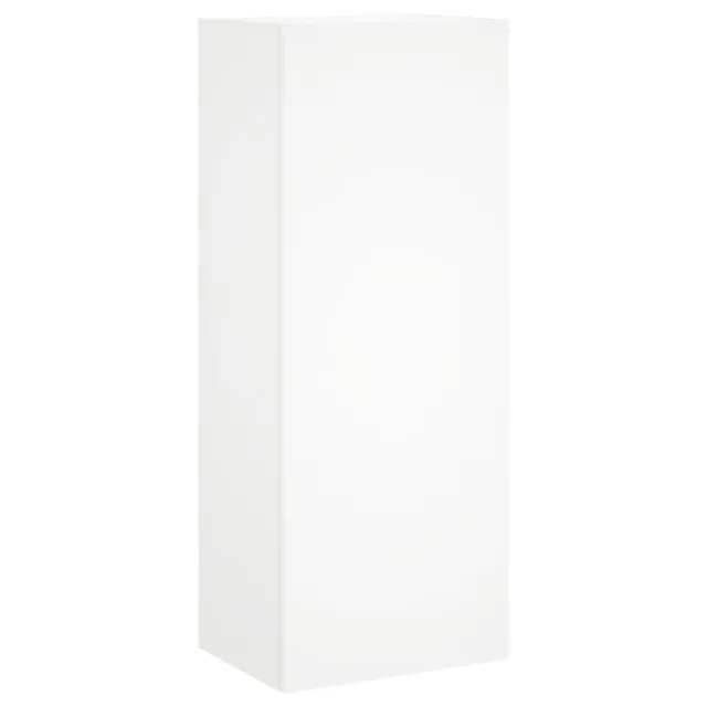Unités murales TV 4 pcs blanc bois d'ingénierie