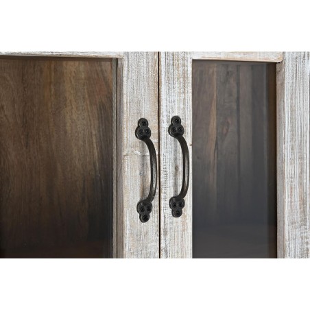 Vitrina DKD Home Decor 110 x 45 x 200 cm Cristal Aluminio Madera de ma