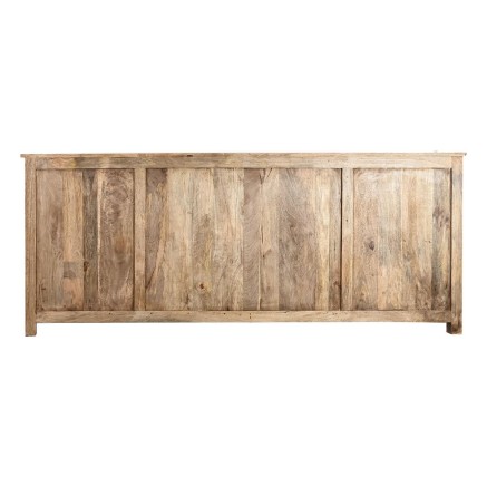 Aparador DKD Home Decor Blanco Natural Marrón claro Madera de mango 2 2