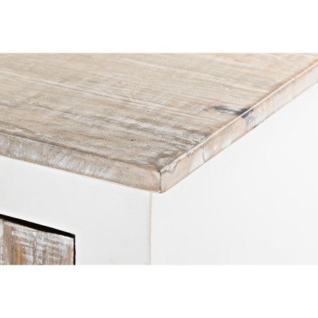 Credenza DKD Home Decor Bianco Naturale Marrone Chiaro Legno di mango