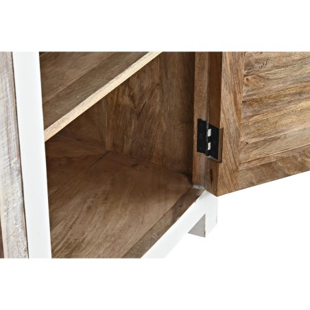 Credenza DKD Home Decor Bianco Naturale Marrone Chiaro Legno di mango