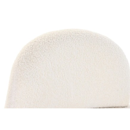 Sillón DKD Home Decor Blanco 66 x 66 x 66 cm 2