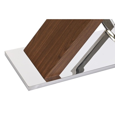 Meuble d'Entrée DKD Home Decor Transparent Argenté Brun foncé 120 x