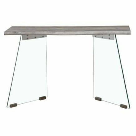 Recibidor DKD Home Decor Transparente Gris claro 120 x 40 x 76 cm 2