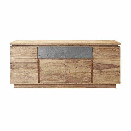 Buffet DKD Home Decor Gris Naturel Bois 175 x 45 x 72 cm 2