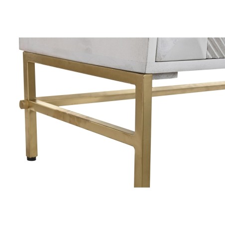 Sideboard DKD Home Decor White Brass Mango wood 157 x 43 x 84 cm 153 x