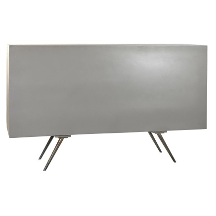 Buffet DKD Home Decor Blanc Gris Doré Métal Bois de manguier 152 x 4 2