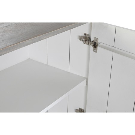 Dressoir DKD Home Decor Wit Grijs Gouden Metaal Mangohout 152 x 43 x 8