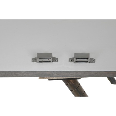 Sideboard DKD Home Decor White Grey Golden Metal Mango wood 152 x 43 x