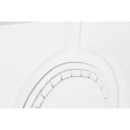 Aparador DKD Home Decor Blanco Gris Dorado Latón Madera de mango 93 x