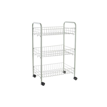 Carrello da Portata DKD Home Decor Verde Metallo polipropilene 40 x 26