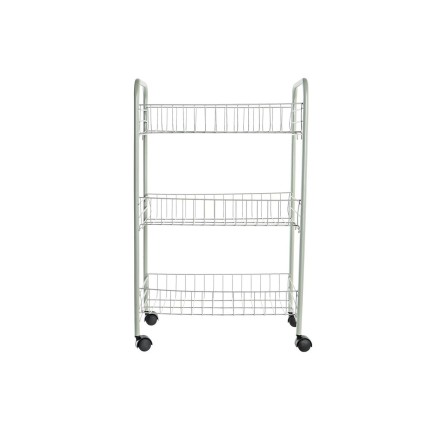 Carrello da Portata DKD Home Decor Verde Metallo polipropilene 40 x 26 2