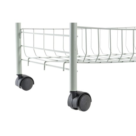 Carrello da Portata DKD Home Decor Verde Metallo polipropilene 40 x 26
