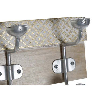 Portemanteau DKD Home Decor 46 x 15 x 10 cm Métal Vintage Bois de man 2