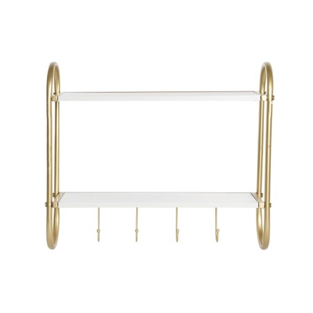 Appendiabiti da parete DKD Home Decor Metallo MDF Glam (50 x 15 x 43 c