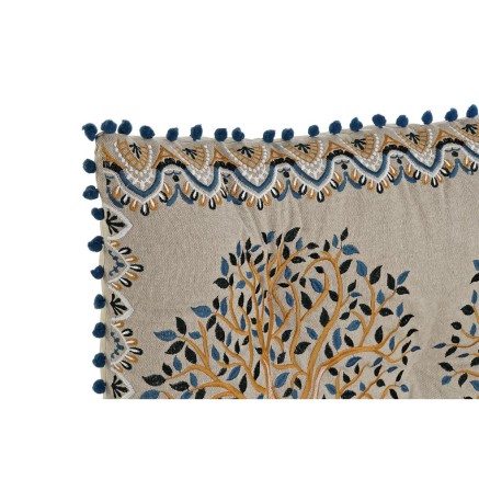 Poltrona DKD Home Decor Giallo Azzurro Beige 145 x 76 x 1 cm 2