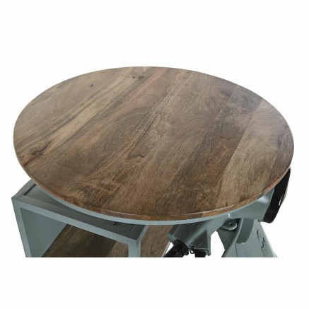 Table DKD Home Decor Blue Brown Green Iron Mango wood 116 x 72 x 110 c