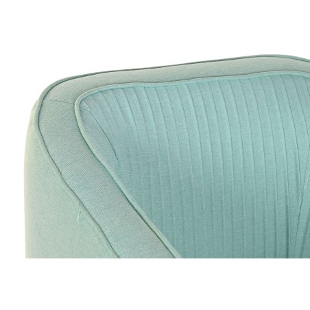 Leunstoel DKD Home Decor Groen Gouden Metaal 70 x 68 x 73 cm